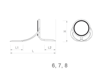 Kigan CD Double Foot Casting Guides