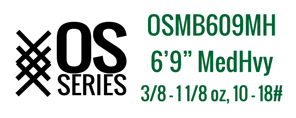 Hydra OS Mag Bass MedHvy 6'9"