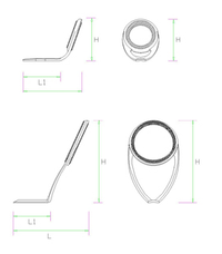 Kigan Z Zero Tangle Single Foot Guides